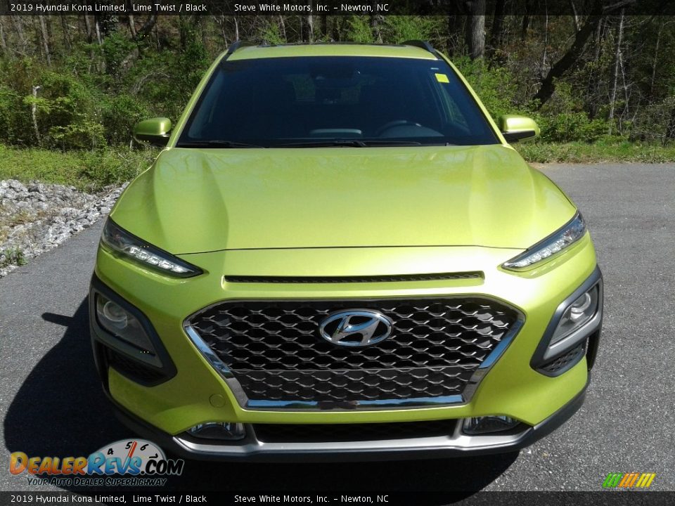 2019 Hyundai Kona Limited Lime Twist / Black Photo #4