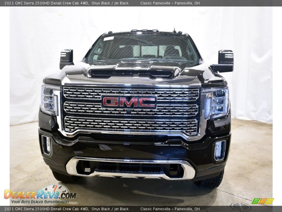 2021 GMC Sierra 2500HD Denali Crew Cab 4WD Onyx Black / Jet Black Photo #4