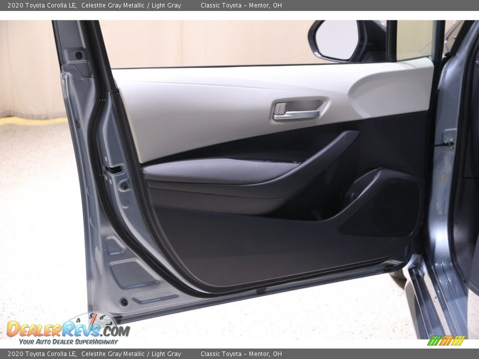 2020 Toyota Corolla LE Celestite Gray Metallic / Light Gray Photo #4
