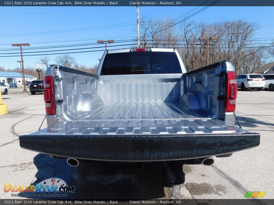 2021 Ram 1500 Laramie Crew Cab 4x4 Billet Silver Metallic / Black Photo #5