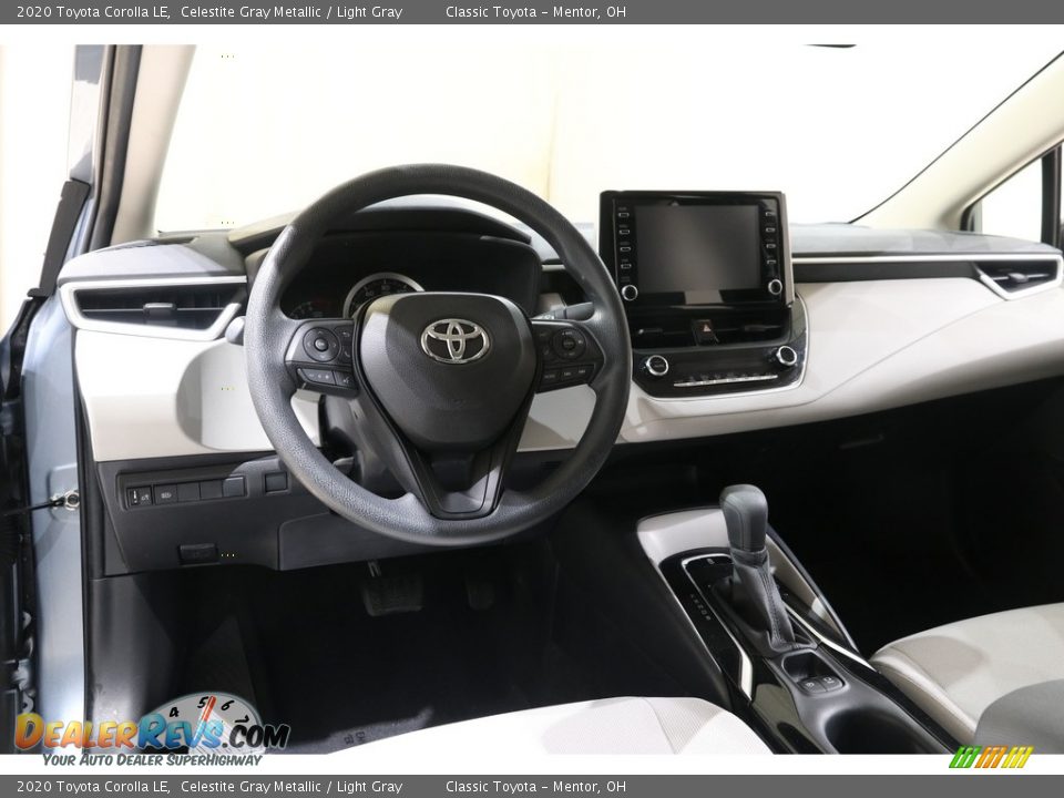 2020 Toyota Corolla LE Celestite Gray Metallic / Light Gray Photo #6
