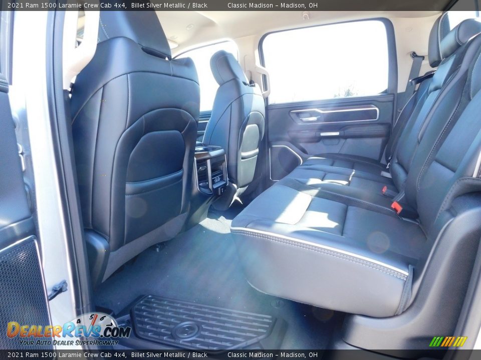 2021 Ram 1500 Laramie Crew Cab 4x4 Billet Silver Metallic / Black Photo #8