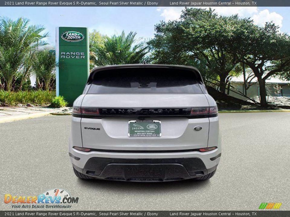 2021 Land Rover Range Rover Evoque S R-Dynamic Seoul Pearl Silver Metallic / Ebony Photo #9