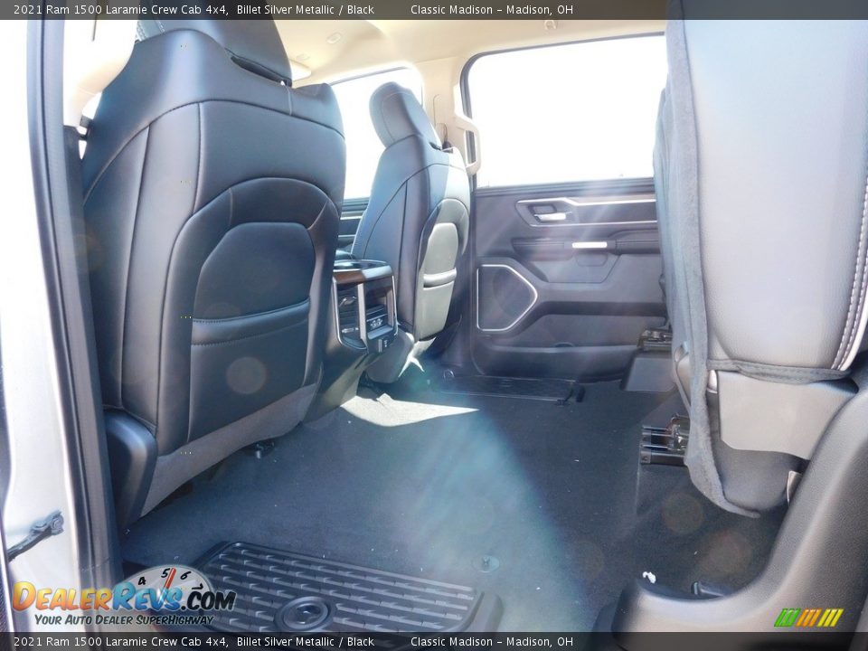 2021 Ram 1500 Laramie Crew Cab 4x4 Billet Silver Metallic / Black Photo #9