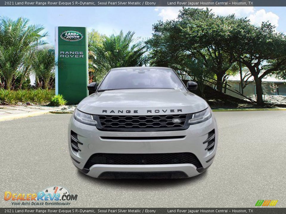 2021 Land Rover Range Rover Evoque S R-Dynamic Seoul Pearl Silver Metallic / Ebony Photo #10