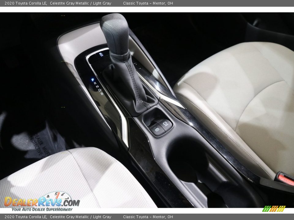 2020 Toyota Corolla LE Celestite Gray Metallic / Light Gray Photo #12