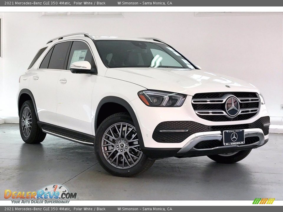 2021 Mercedes-Benz GLE 350 4Matic Polar White / Black Photo #12