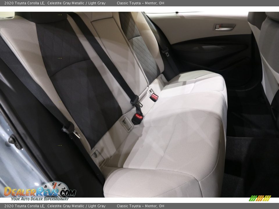 2020 Toyota Corolla LE Celestite Gray Metallic / Light Gray Photo #14