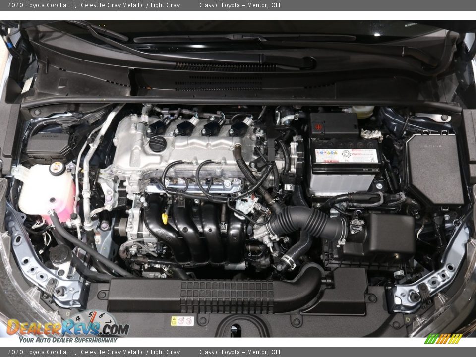 2020 Toyota Corolla LE Celestite Gray Metallic / Light Gray Photo #17