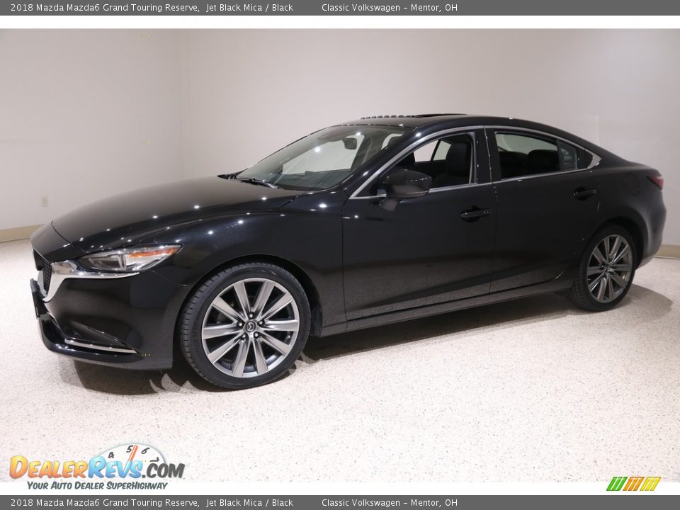 2018 Mazda Mazda6 Grand Touring Reserve Jet Black Mica / Black Photo #3