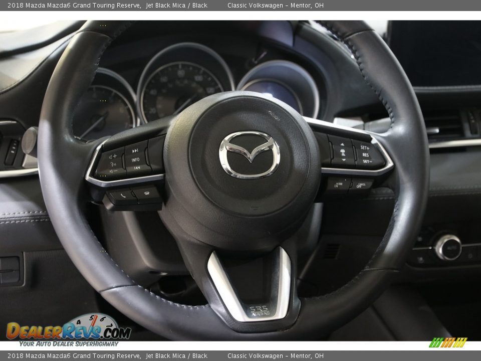 2018 Mazda Mazda6 Grand Touring Reserve Jet Black Mica / Black Photo #7