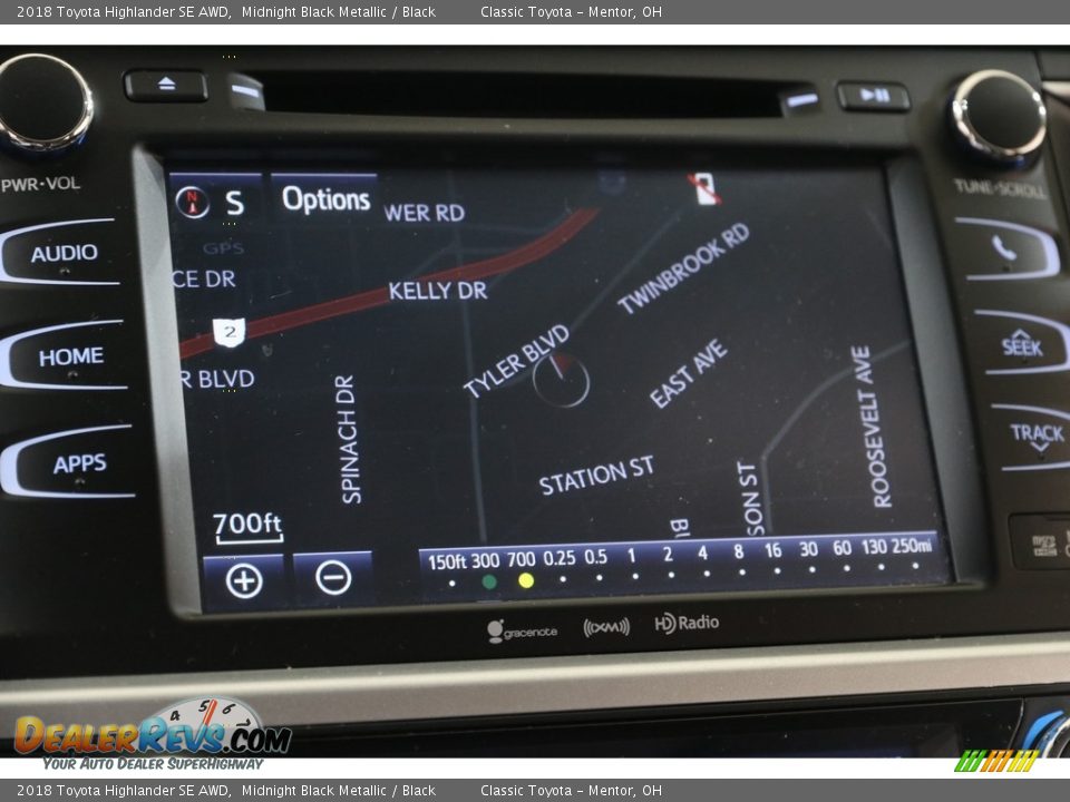 2018 Toyota Highlander SE AWD Midnight Black Metallic / Black Photo #10