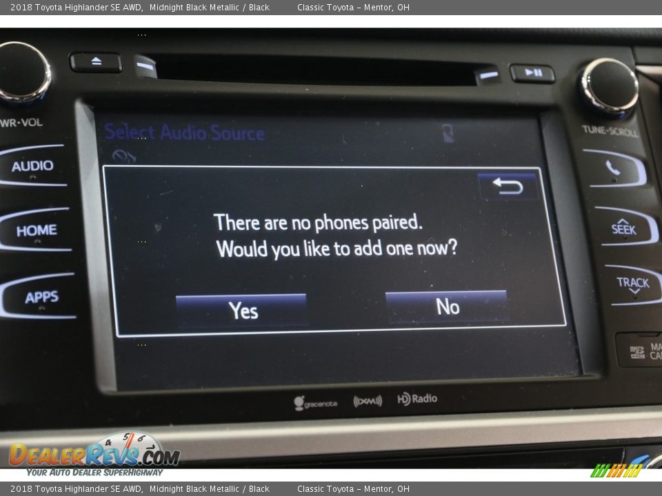 2018 Toyota Highlander SE AWD Midnight Black Metallic / Black Photo #12