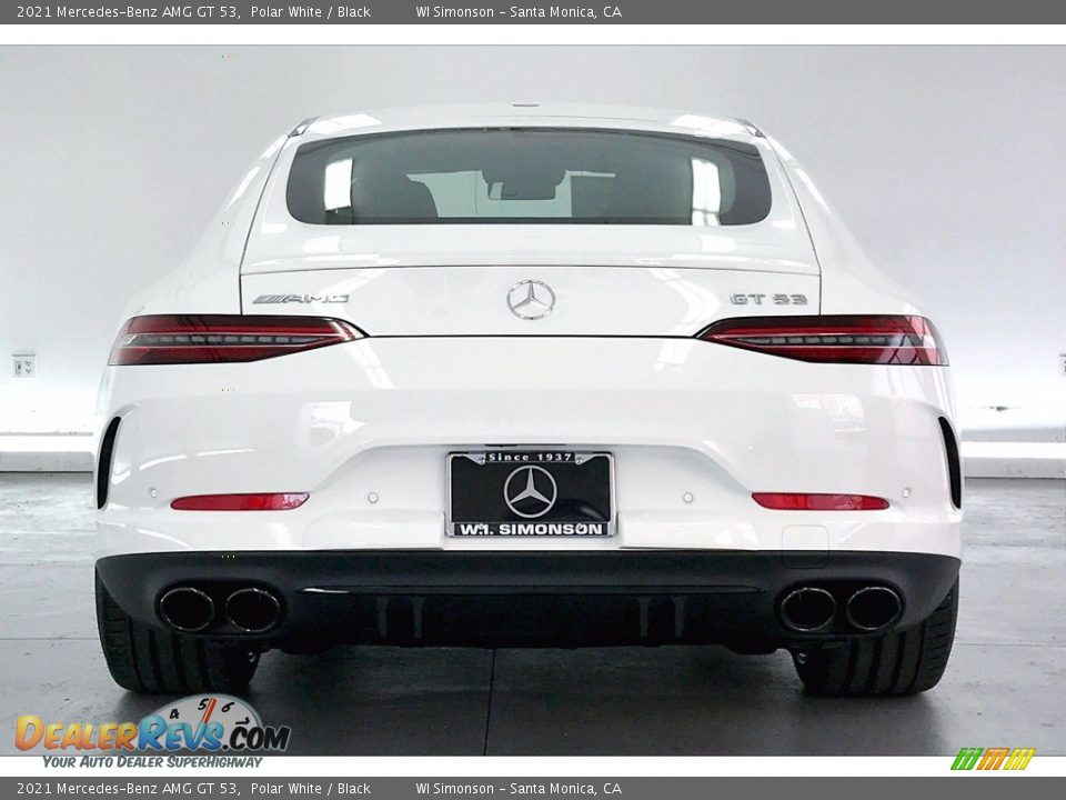 2021 Mercedes-Benz AMG GT 53 Polar White / Black Photo #3