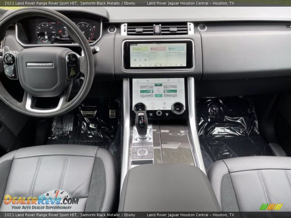 2021 Land Rover Range Rover Sport HST Santorini Black Metallic / Ebony Photo #5