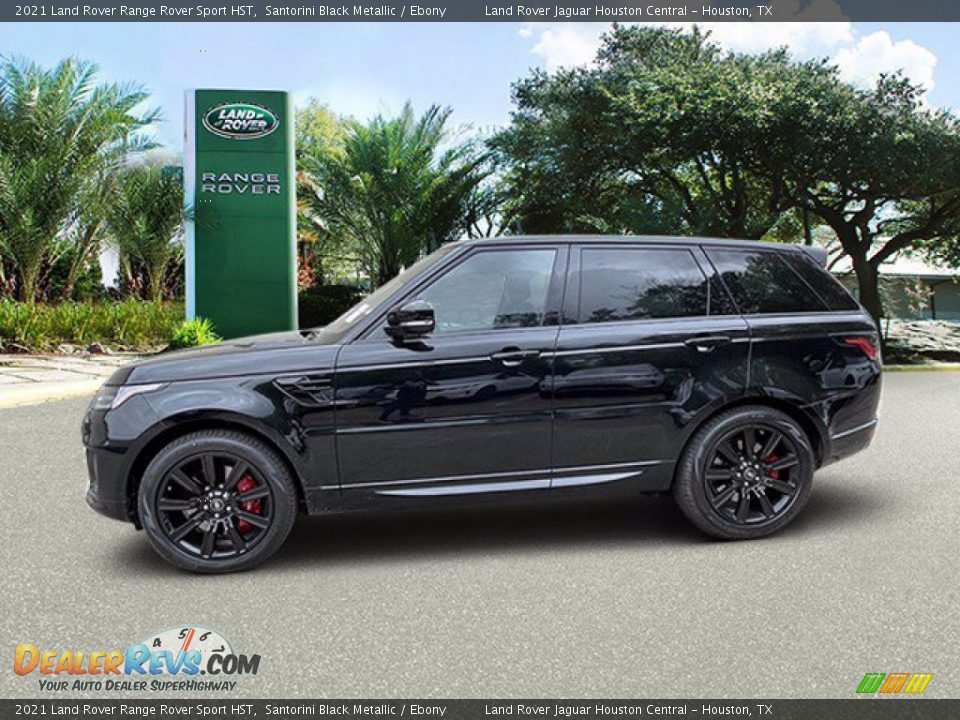 2021 Land Rover Range Rover Sport HST Santorini Black Metallic / Ebony Photo #7