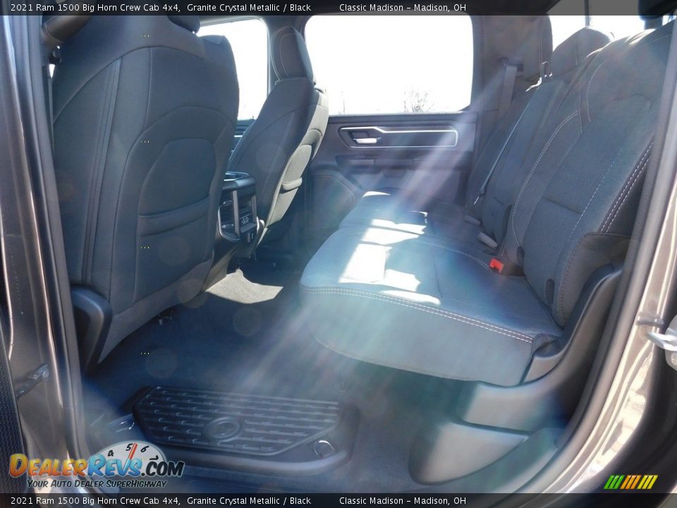 2021 Ram 1500 Big Horn Crew Cab 4x4 Granite Crystal Metallic / Black Photo #8