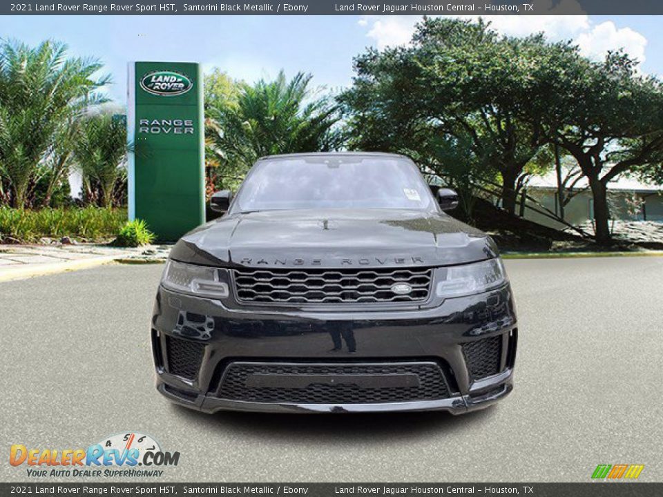 2021 Land Rover Range Rover Sport HST Santorini Black Metallic / Ebony Photo #10