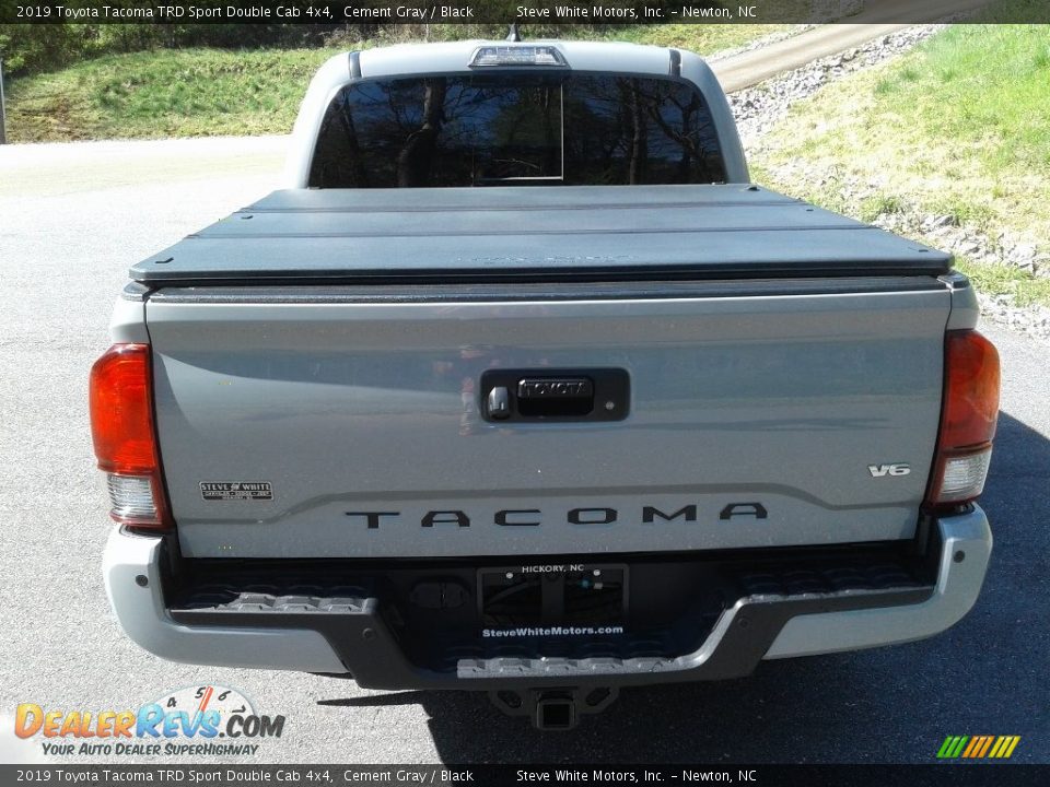 2019 Toyota Tacoma TRD Sport Double Cab 4x4 Cement Gray / Black Photo #5