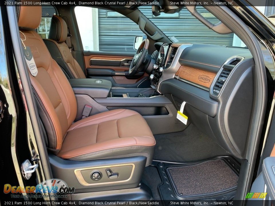 Front Seat of 2021 Ram 1500 Long Horn Crew Cab 4x4 Photo #19