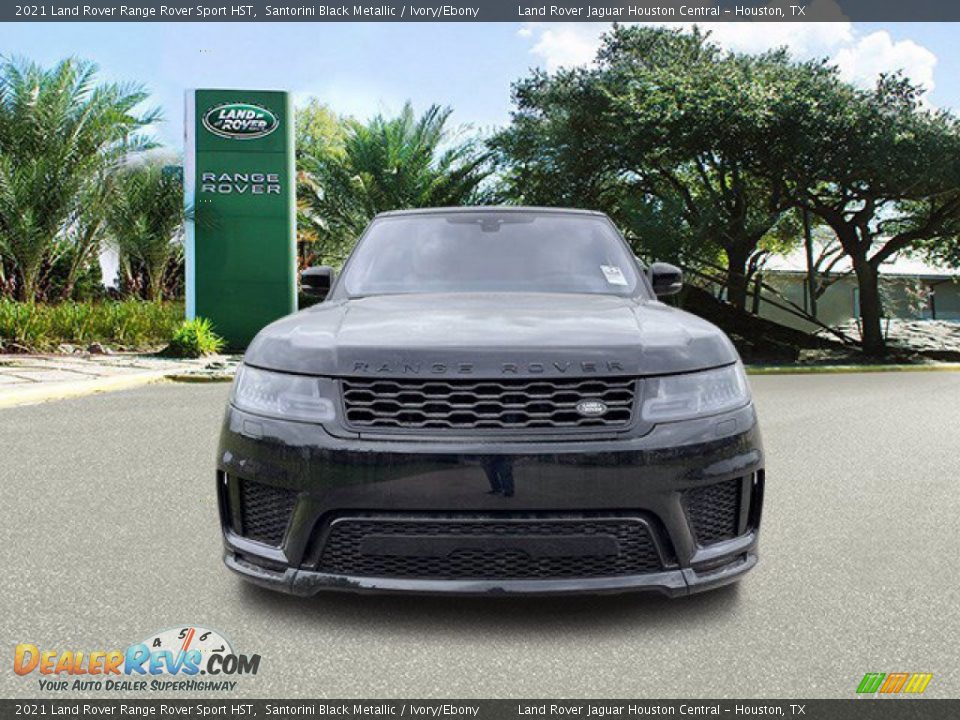 2021 Land Rover Range Rover Sport HST Santorini Black Metallic / Ivory/Ebony Photo #10