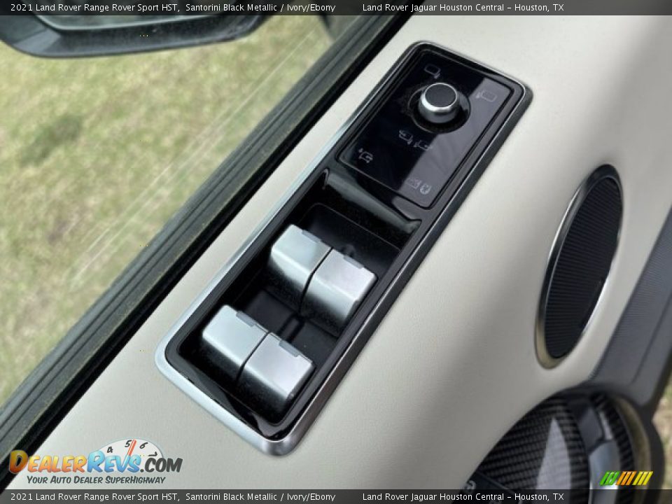 2021 Land Rover Range Rover Sport HST Santorini Black Metallic / Ivory/Ebony Photo #16
