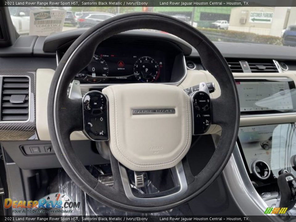 2021 Land Rover Range Rover Sport HST Steering Wheel Photo #22