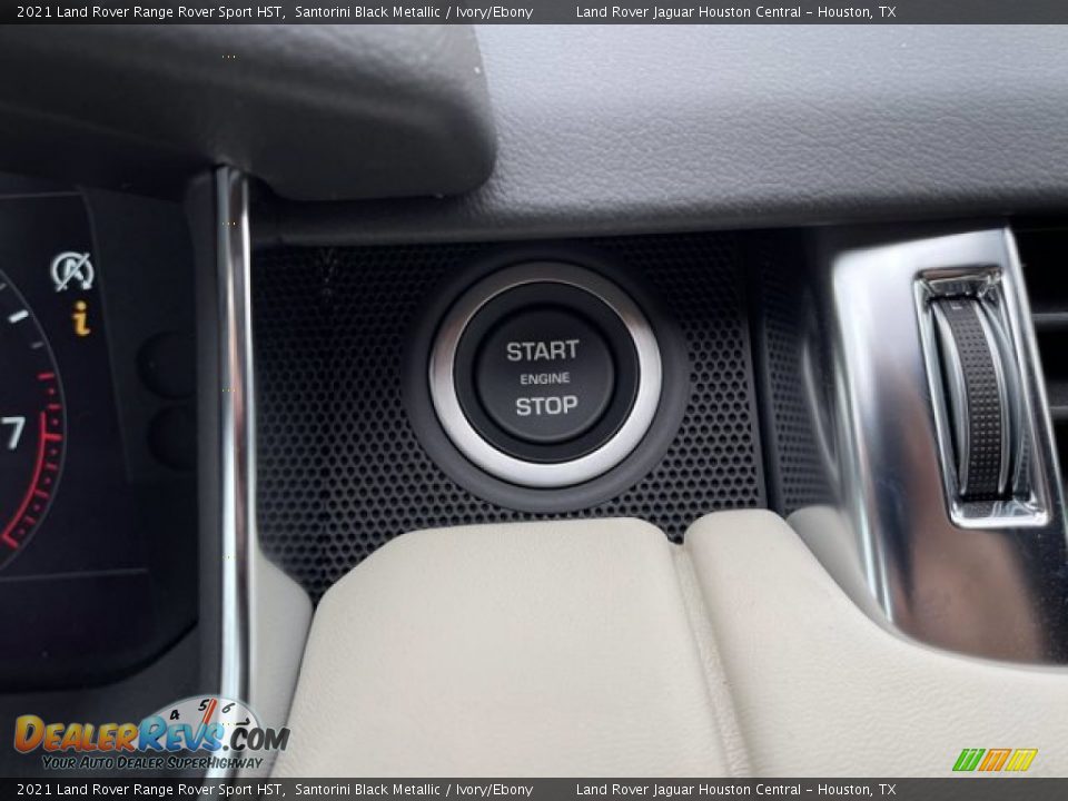 2021 Land Rover Range Rover Sport HST Santorini Black Metallic / Ivory/Ebony Photo #24