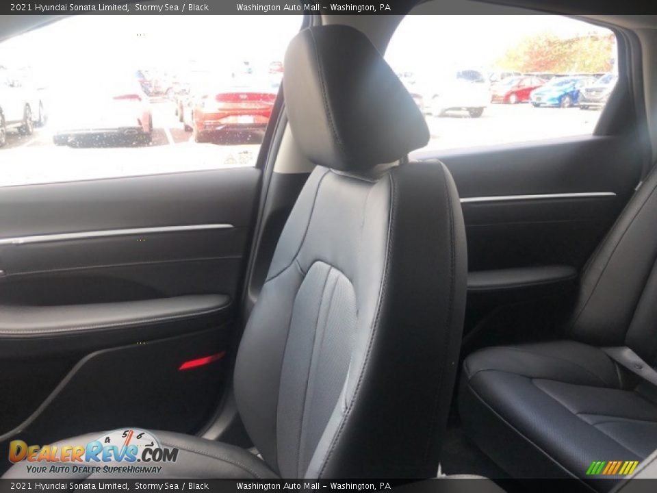 2021 Hyundai Sonata Limited Stormy Sea / Black Photo #16