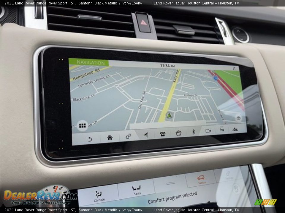 Navigation of 2021 Land Rover Range Rover Sport HST Photo #26