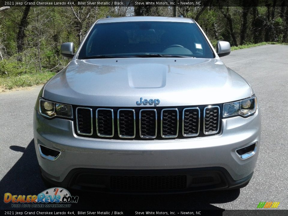 2021 Jeep Grand Cherokee Laredo 4x4 Billet Silver Metallic / Black Photo #3