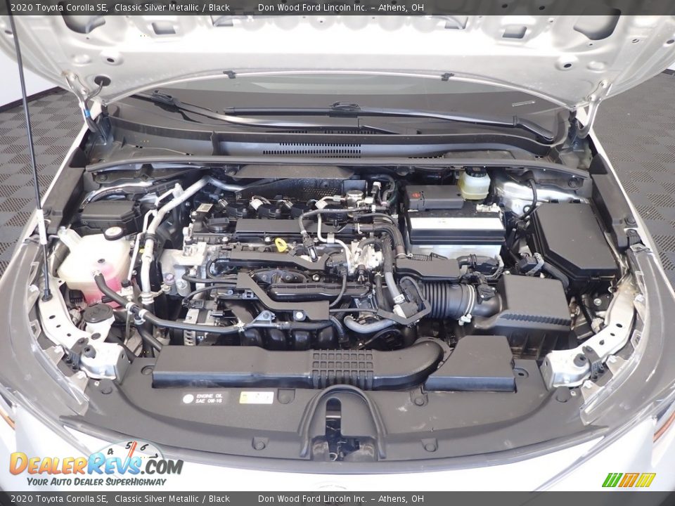 2020 Toyota Corolla SE Classic Silver Metallic / Black Photo #7