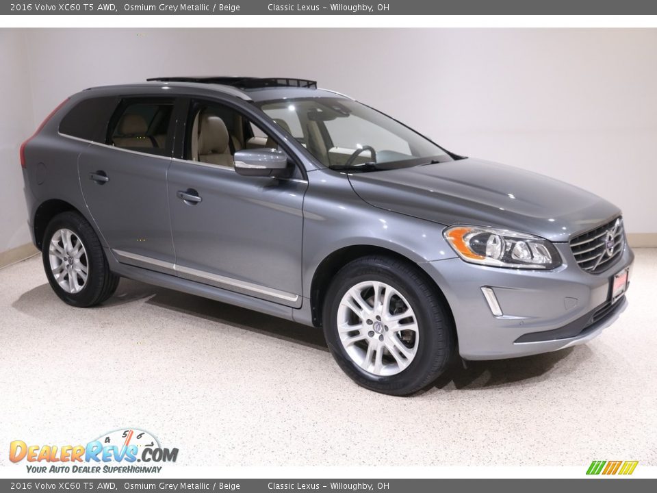 Osmium Grey Metallic 2016 Volvo XC60 T5 AWD Photo #1