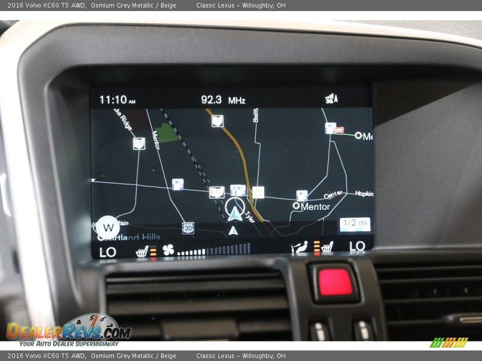 Navigation of 2016 Volvo XC60 T5 AWD Photo #14