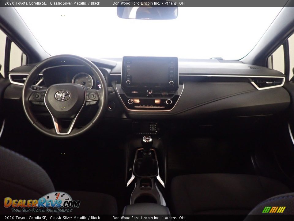 2020 Toyota Corolla SE Classic Silver Metallic / Black Photo #24