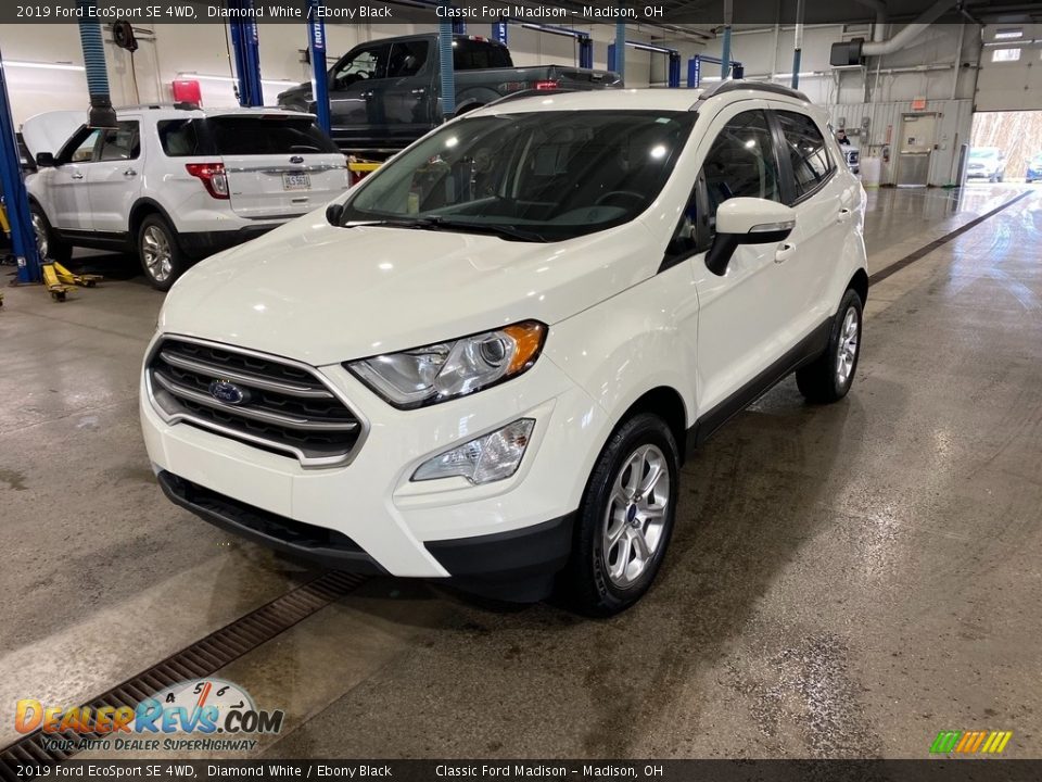 2019 Ford EcoSport SE 4WD Diamond White / Ebony Black Photo #1