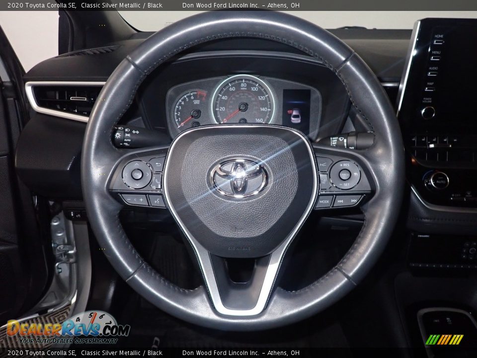 2020 Toyota Corolla SE Classic Silver Metallic / Black Photo #27