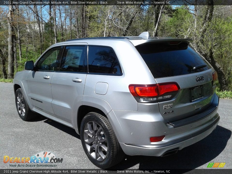 2021 Jeep Grand Cherokee High Altitude 4x4 Billet Silver Metallic / Black Photo #8