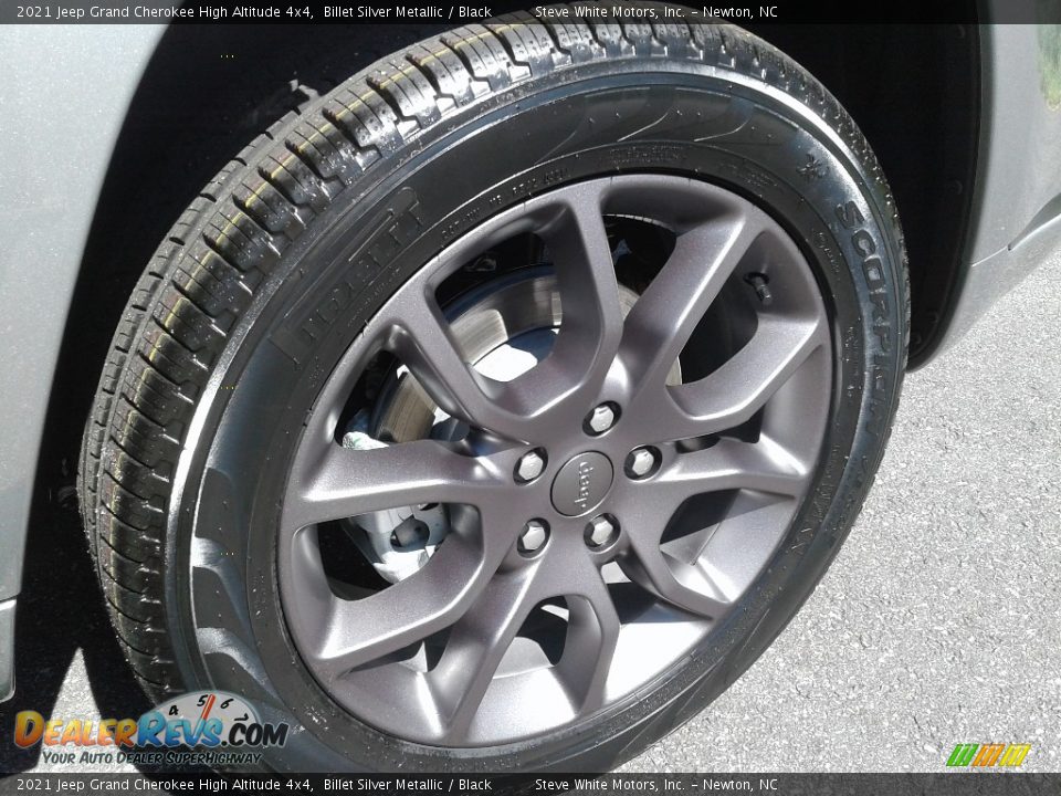 2021 Jeep Grand Cherokee High Altitude 4x4 Billet Silver Metallic / Black Photo #9