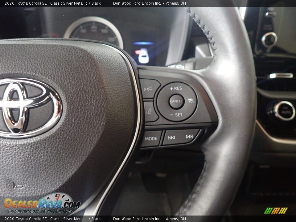 2020 Toyota Corolla SE Classic Silver Metallic / Black Photo #30