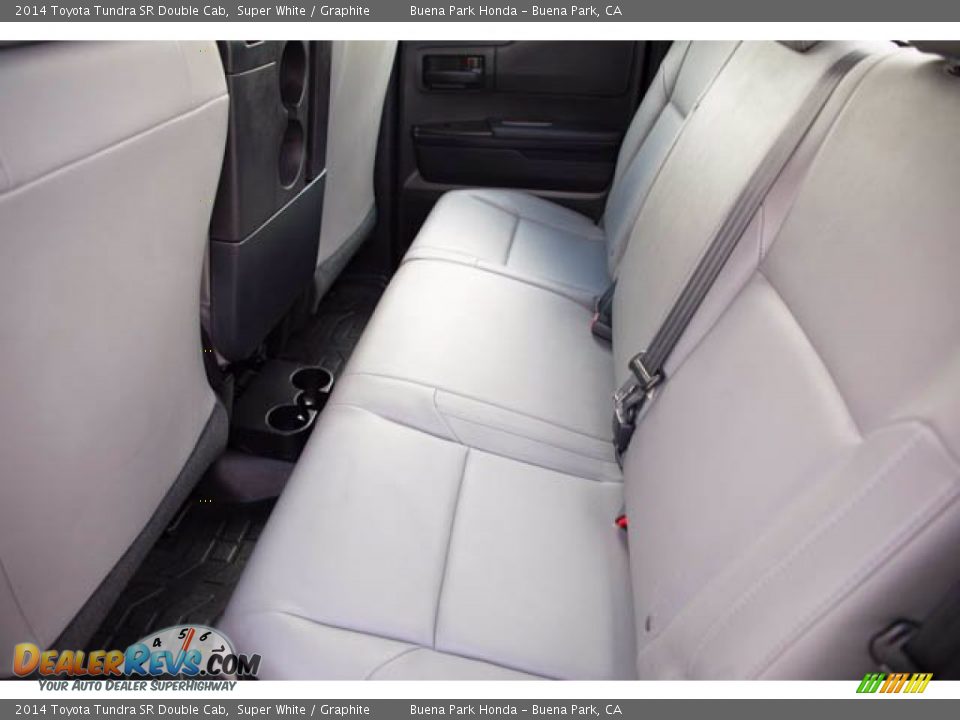 2014 Toyota Tundra SR Double Cab Super White / Graphite Photo #4