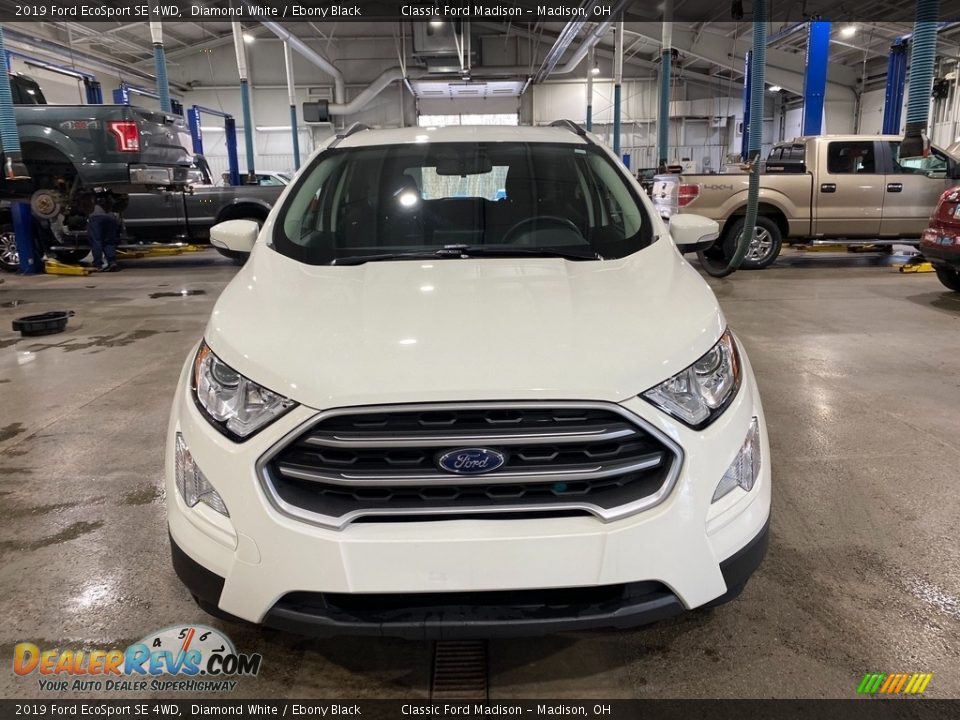 2019 Ford EcoSport SE 4WD Diamond White / Ebony Black Photo #9