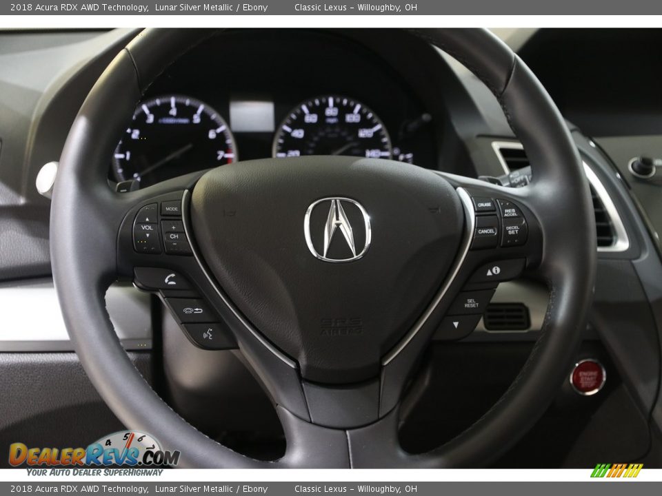 2018 Acura RDX AWD Technology Steering Wheel Photo #7