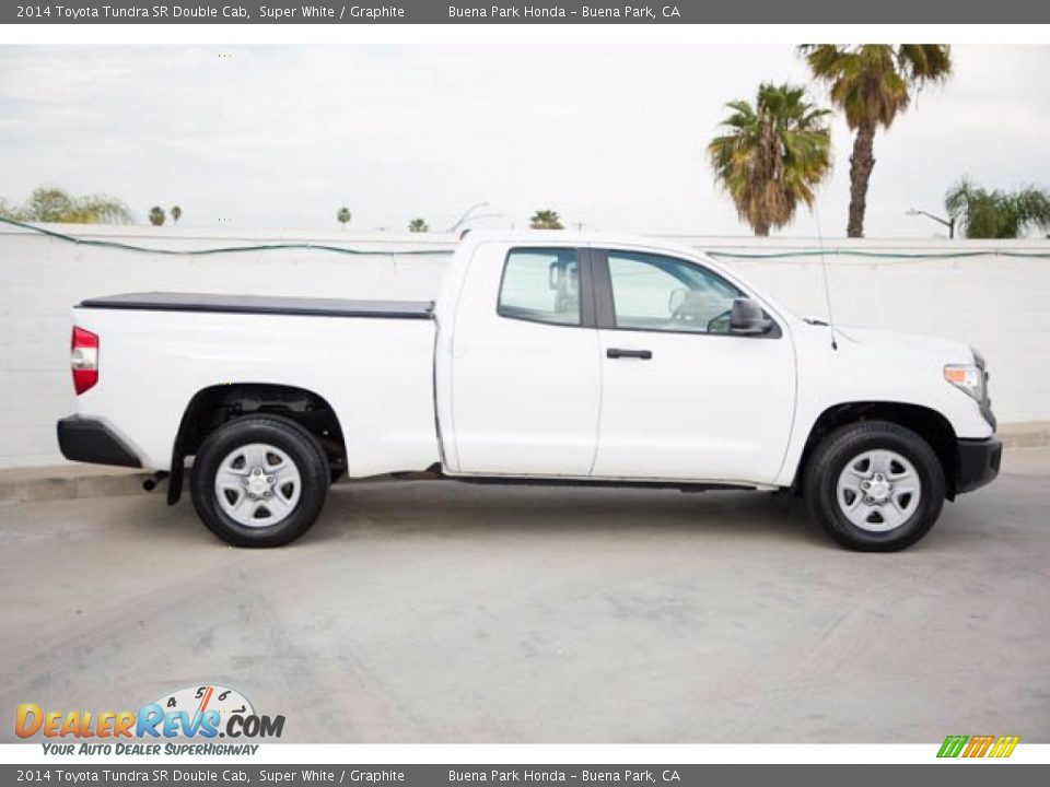 Super White 2014 Toyota Tundra SR Double Cab Photo #15