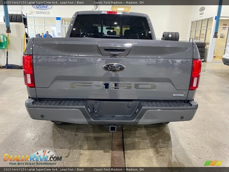 2020 Ford F150 Lariat SuperCrew 4x4 Lead Foot / Black Photo #5