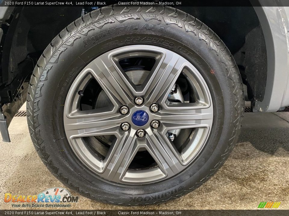 2020 Ford F150 Lariat SuperCrew 4x4 Lead Foot / Black Photo #6