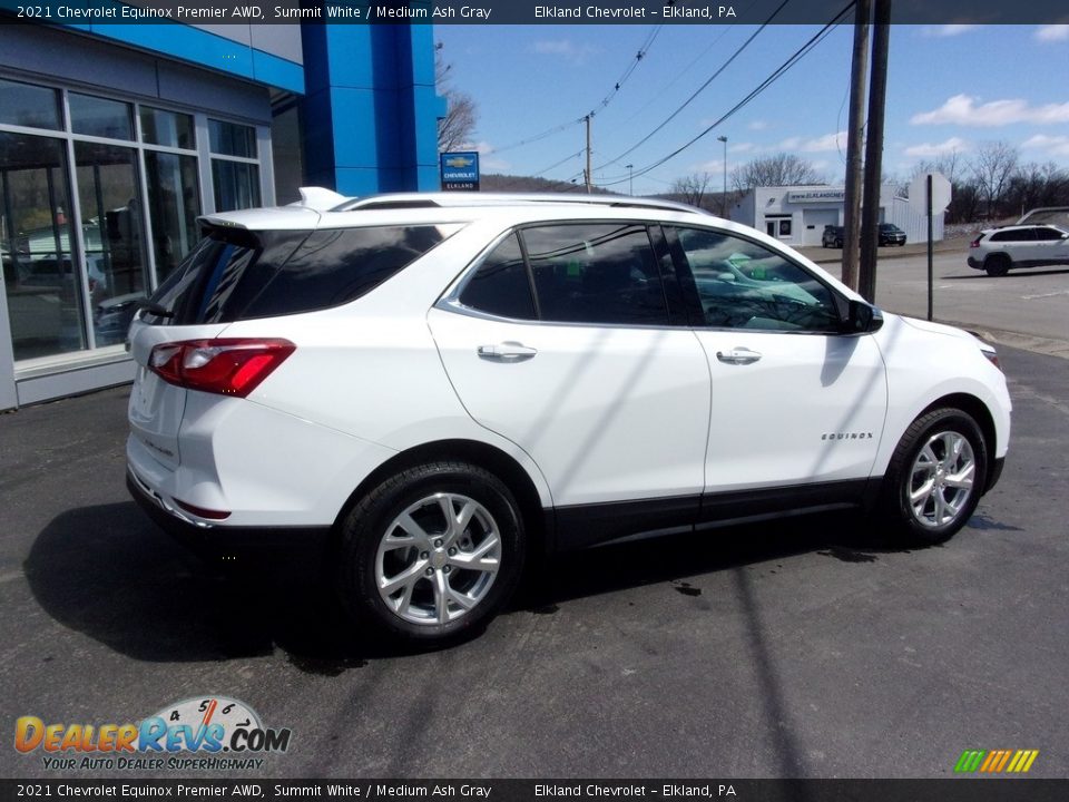 2021 Chevrolet Equinox Premier AWD Summit White / Medium Ash Gray Photo #2