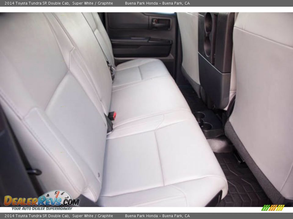 2014 Toyota Tundra SR Double Cab Super White / Graphite Photo #20