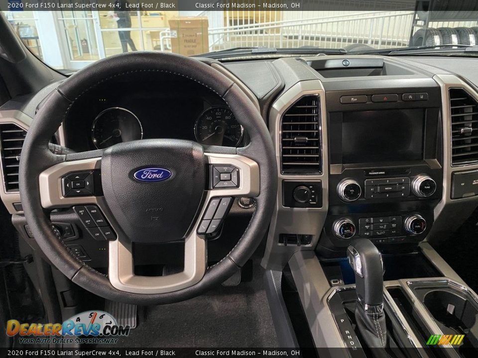 2020 Ford F150 Lariat SuperCrew 4x4 Lead Foot / Black Photo #9