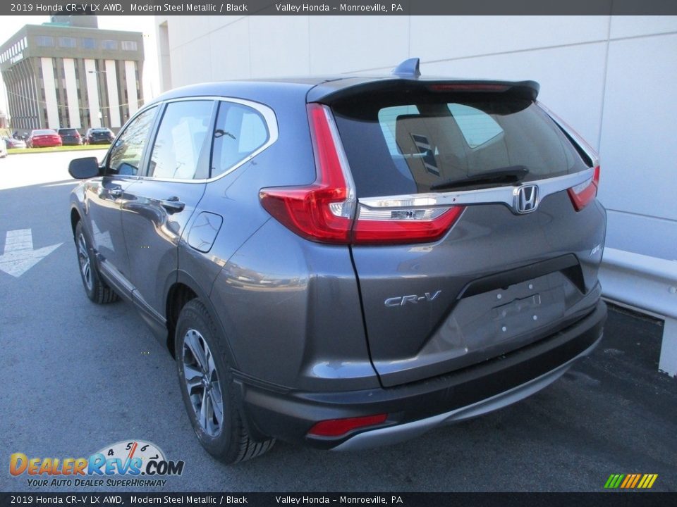 2019 Honda CR-V LX AWD Modern Steel Metallic / Black Photo #3